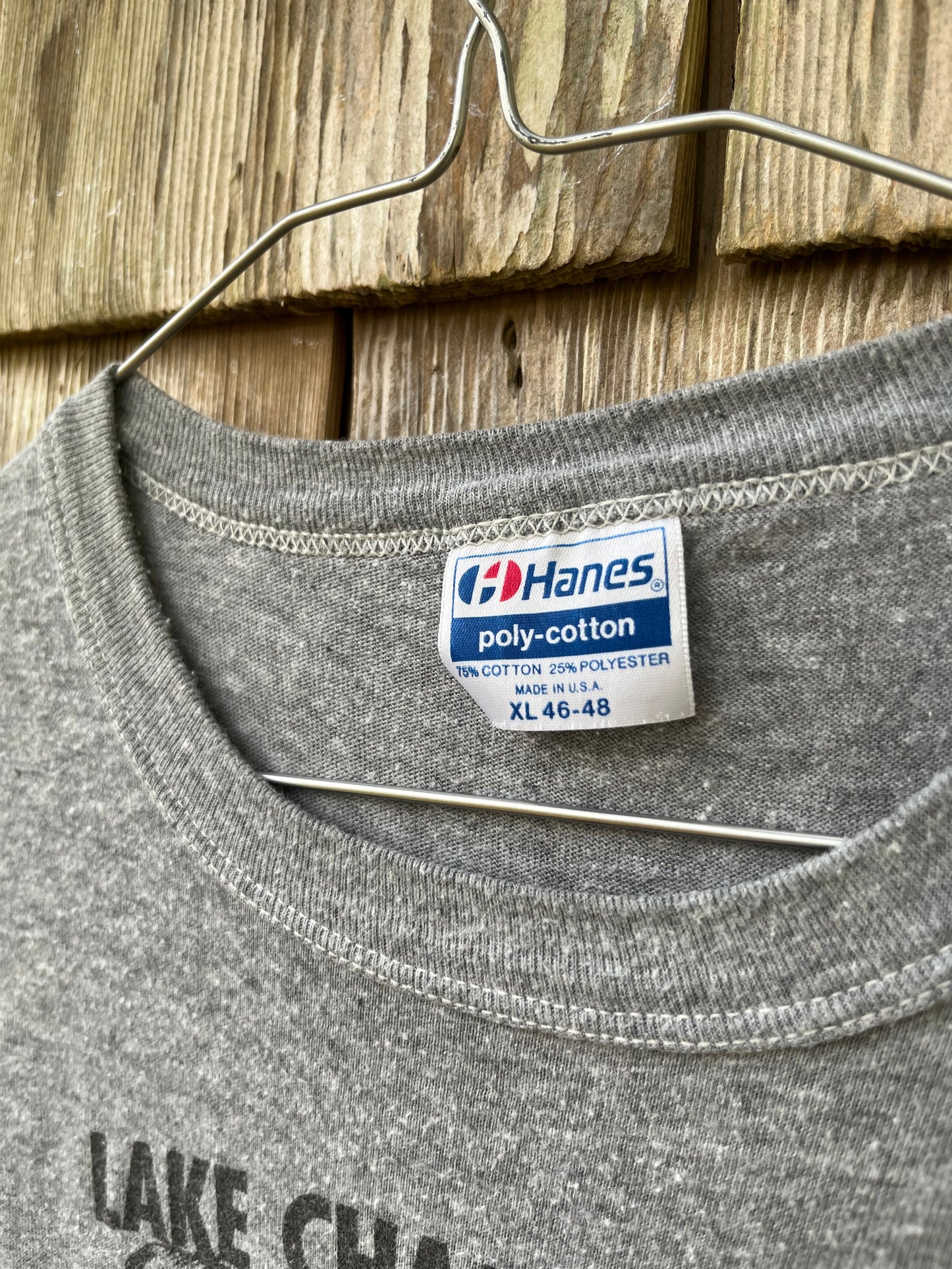 80s Lake Champlain No Lampreys T-Shirt (L)