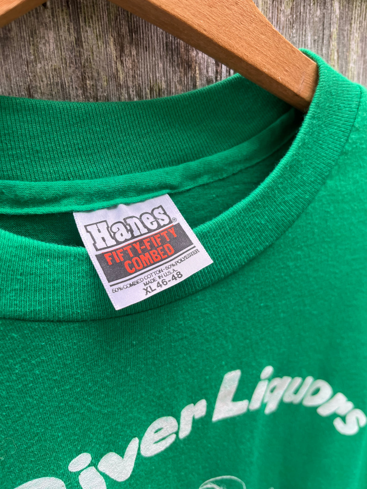 80s Bass River Liquors Yarmouth T-Shirt (M/L)