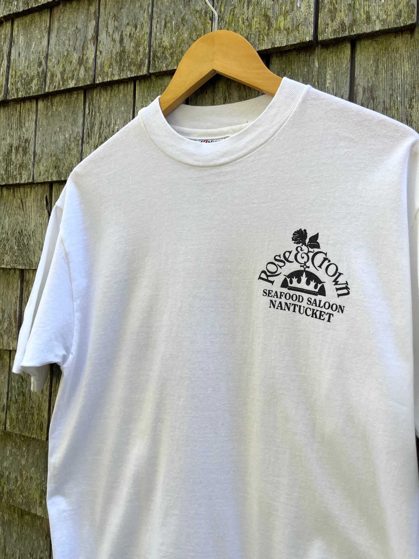 90s The Rose & Crown Seafood Saloon Nantucket T-Shirt (M/L)