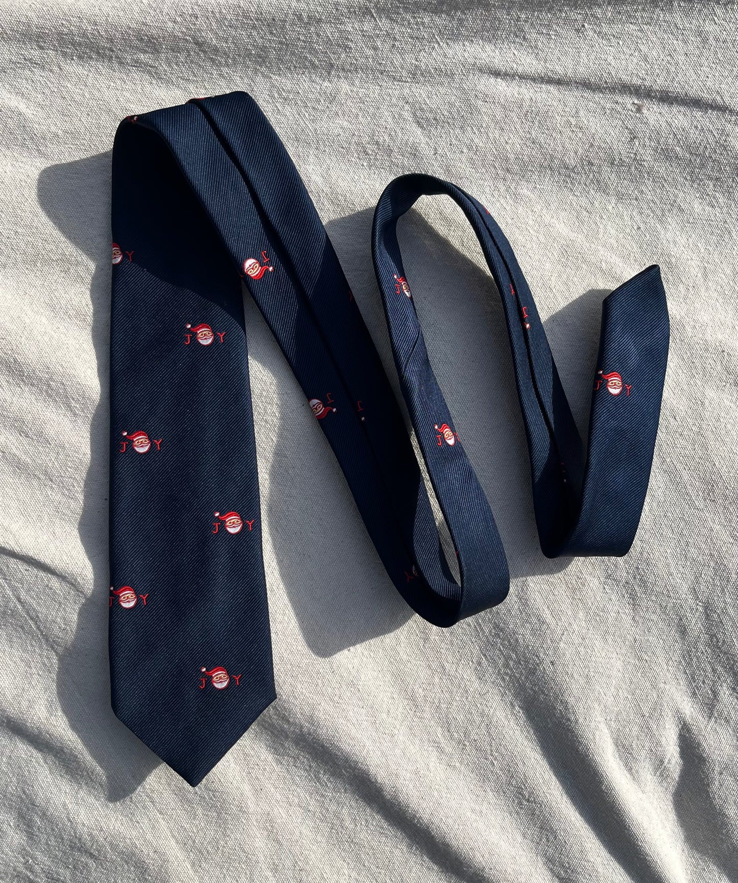 70s Chipp Santa Claus ‘Joy’ Emblematic Neck Tie