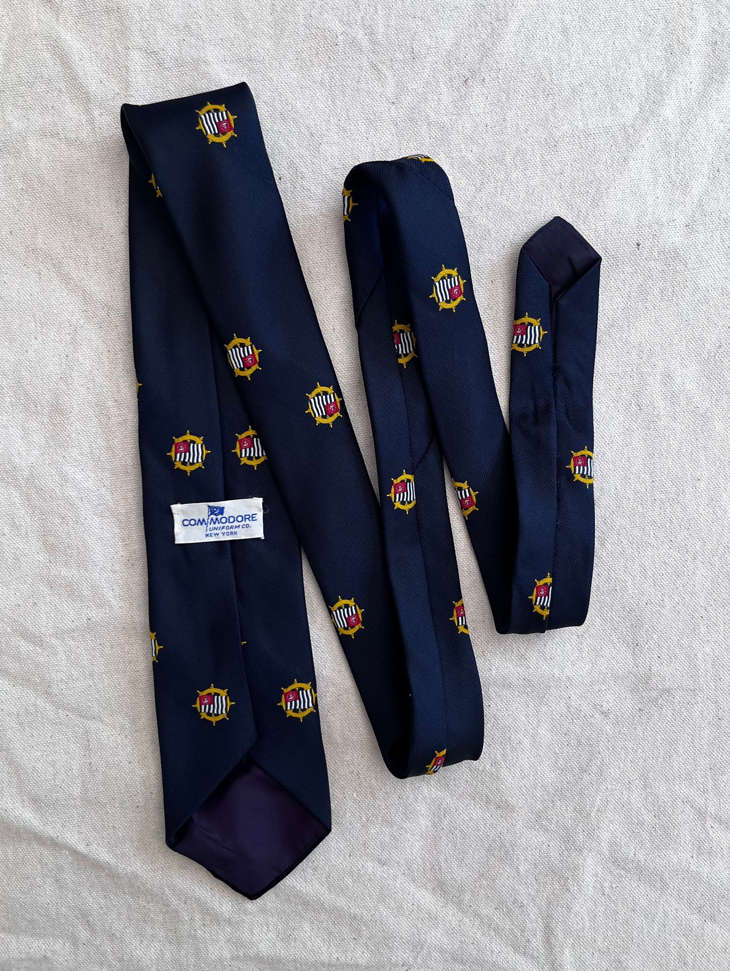 80s United Power Squadrons Club Pattern Necktie