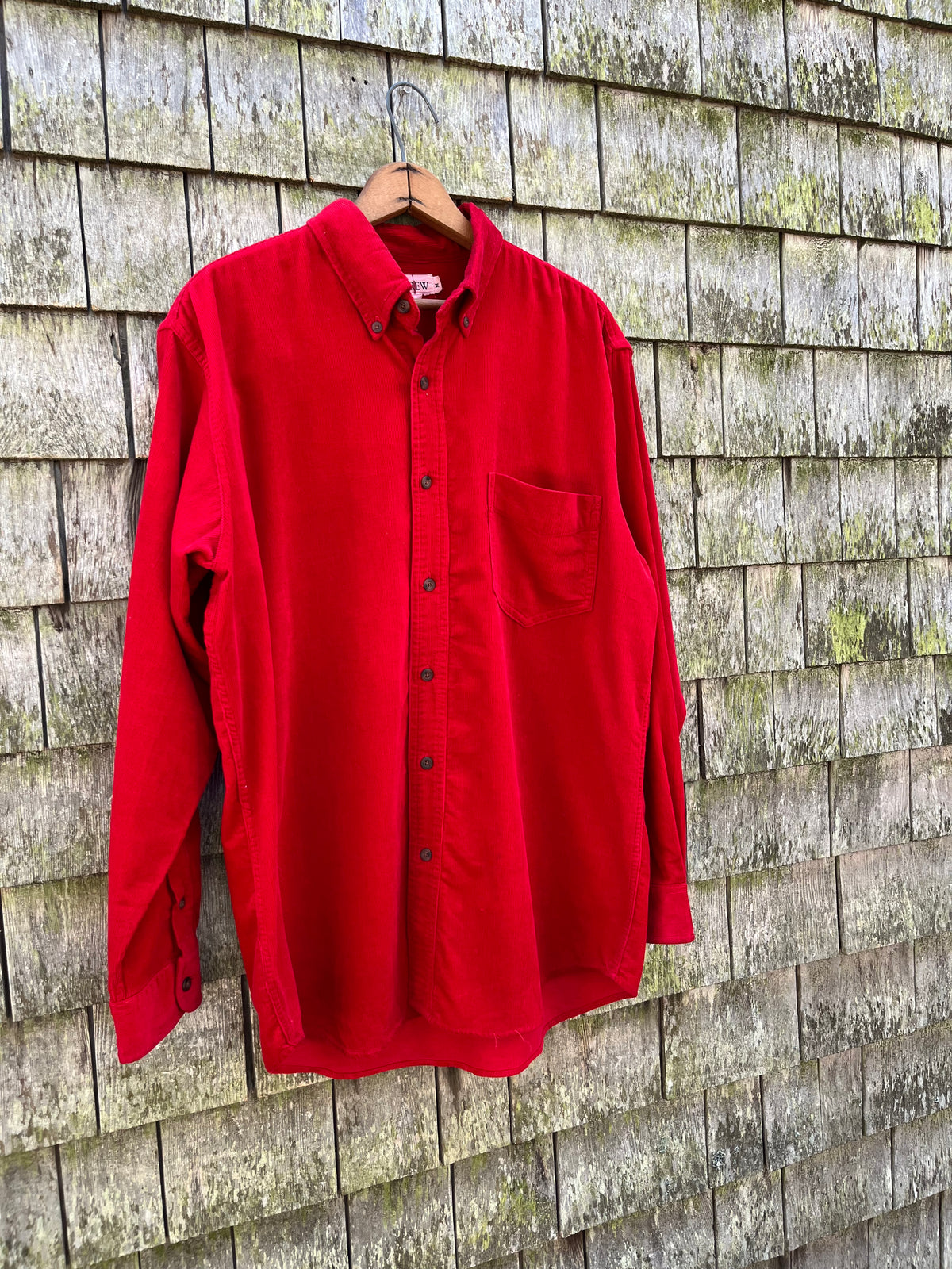 90s J.Crew Corduroy Button Down Shirt (L/XL)