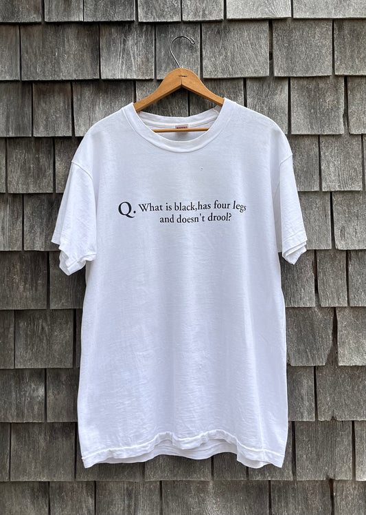90s The Dead Dog Martha’s Vineyard Riddle T-Shirt (L/XL)