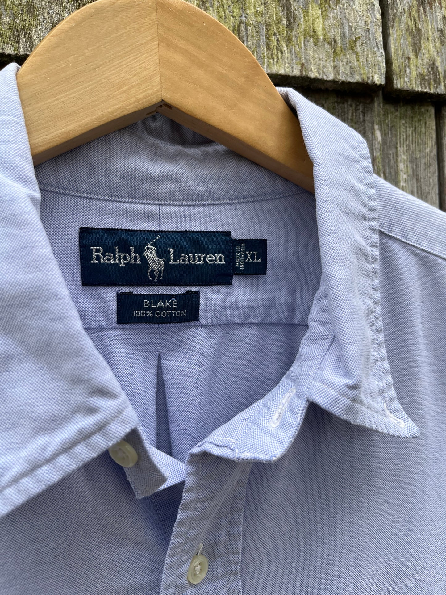 90s Polo Ralph Lauren Terriers Oxford Cloth Button Down Shirt (XL/XXL)