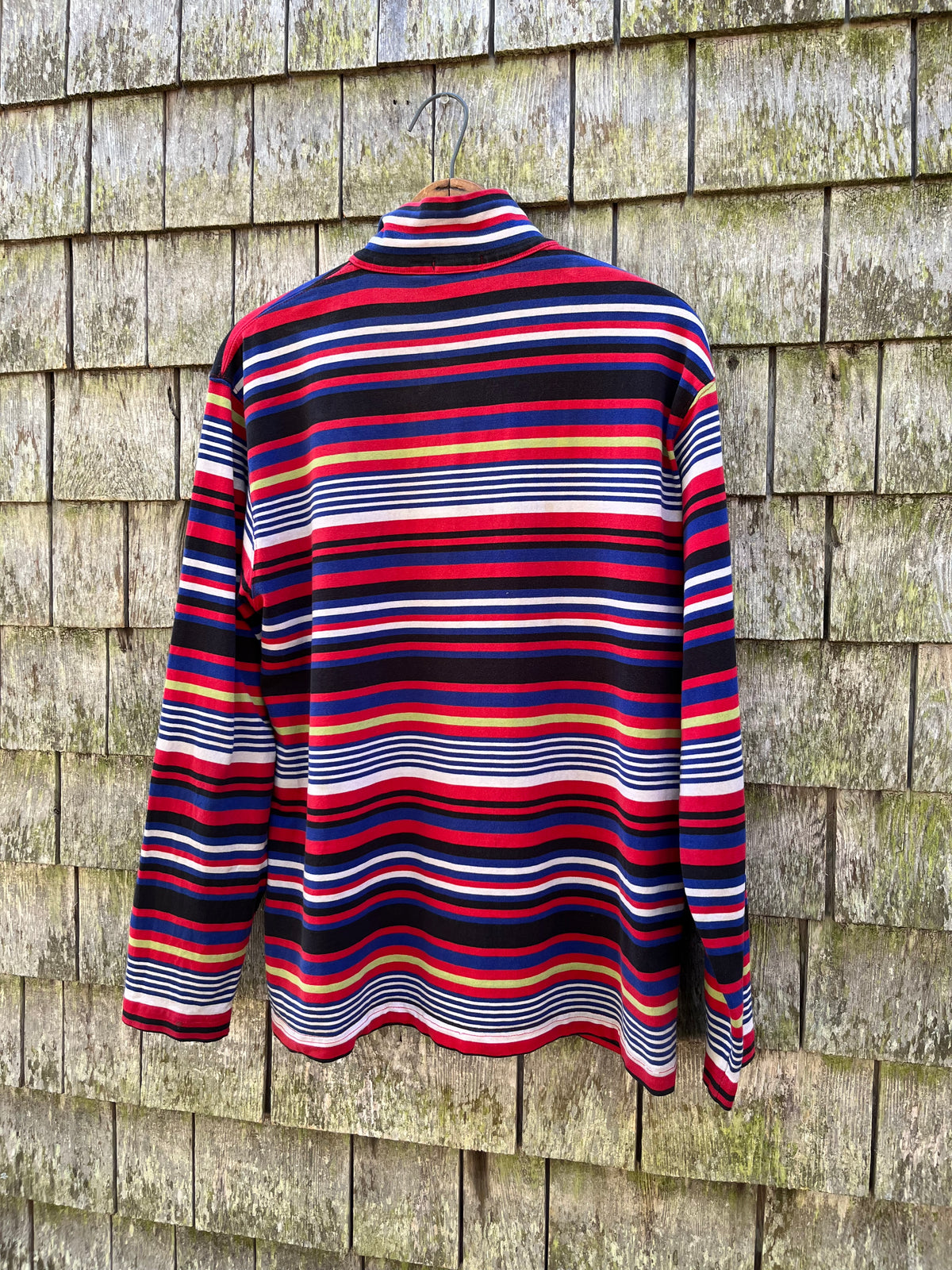 90s J.Crew Cotton Quarter Zip Pullover Shirt (M/L)