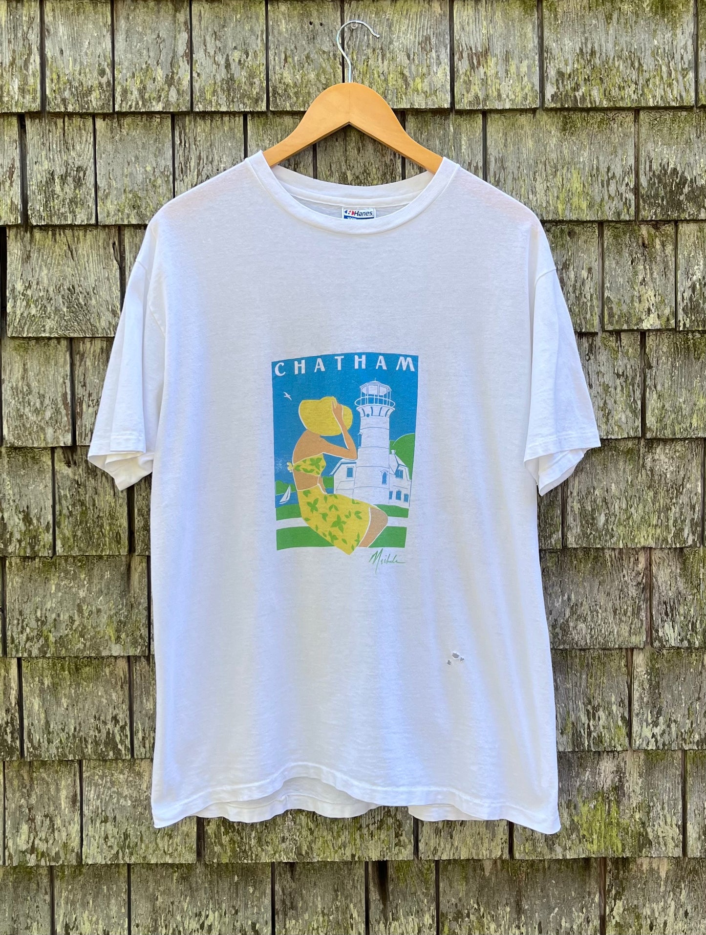 80s Chatham Lighthouse T-Shirt (L)