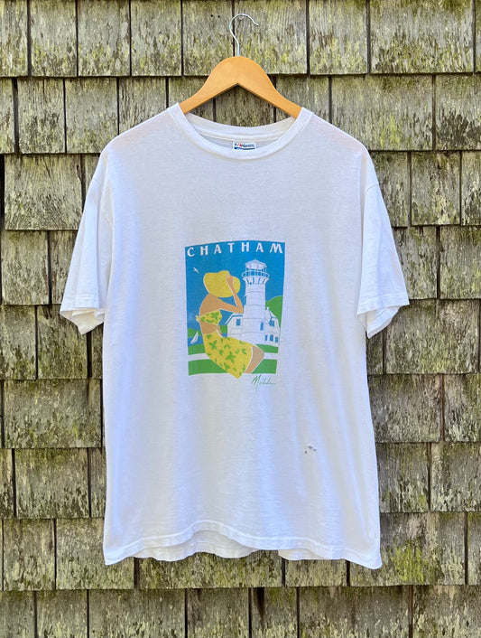 80s Chatham Lighthouse T-Shirt (L)