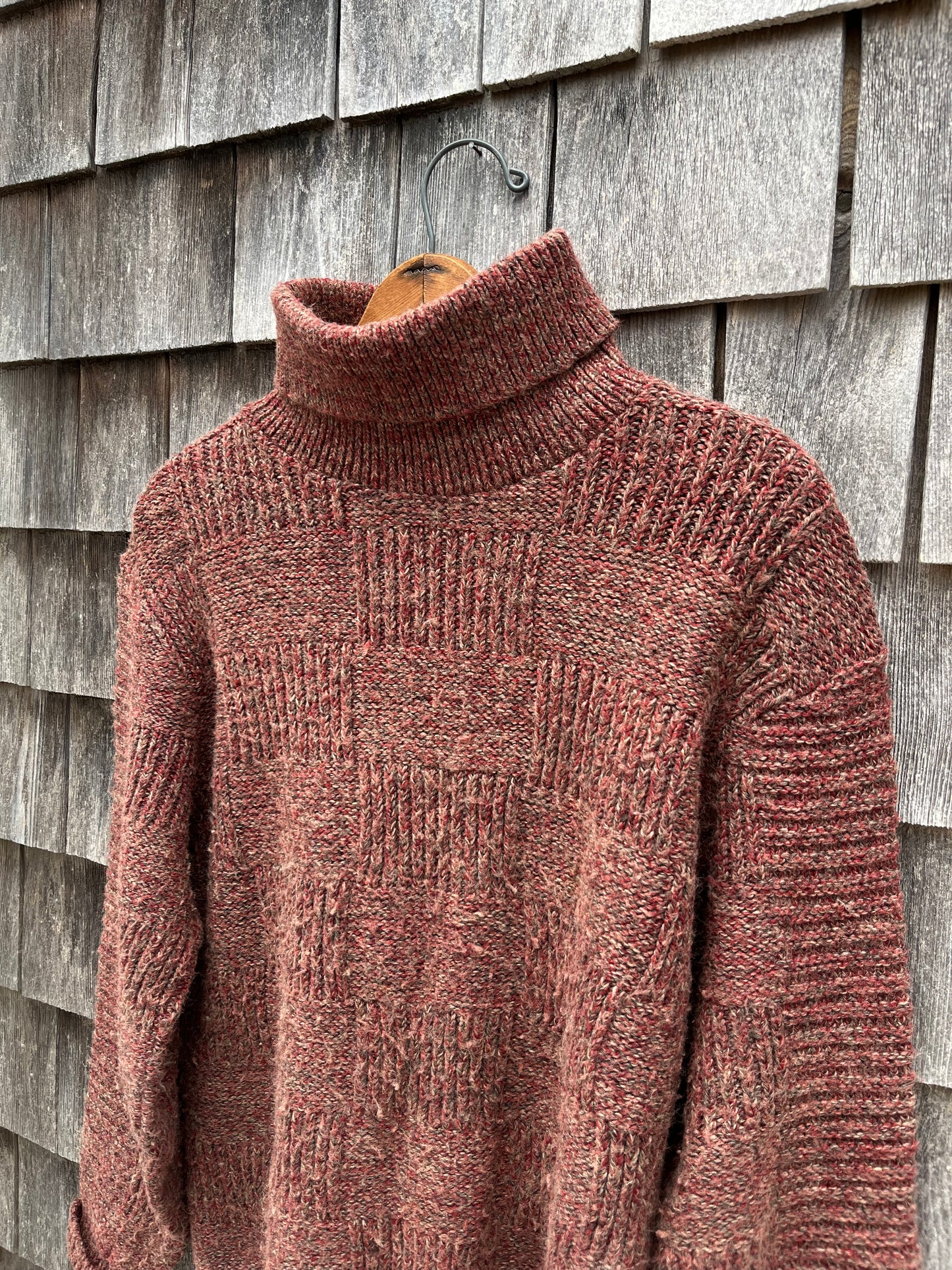 70s Jantzen High Neck Wool Sweater (M/L)