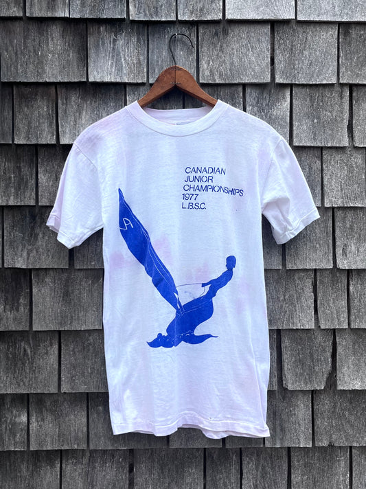 70s Canadian Junior Sailing Championships LBSC T-Shirt (S)