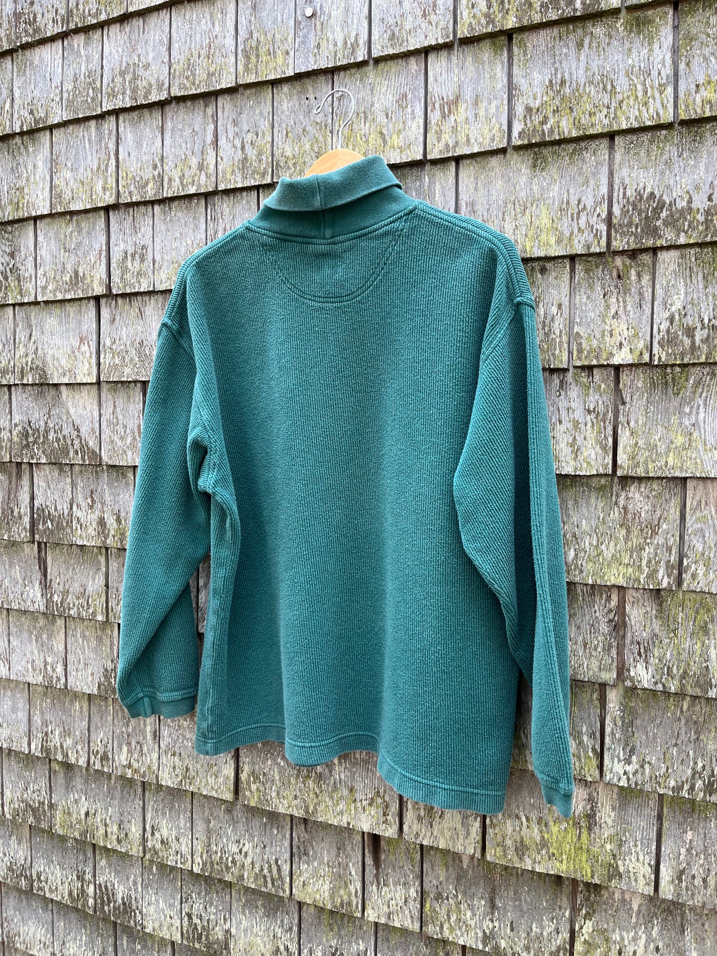 90s GAP Ribbed Cotton Turtleneck Shirt (L)