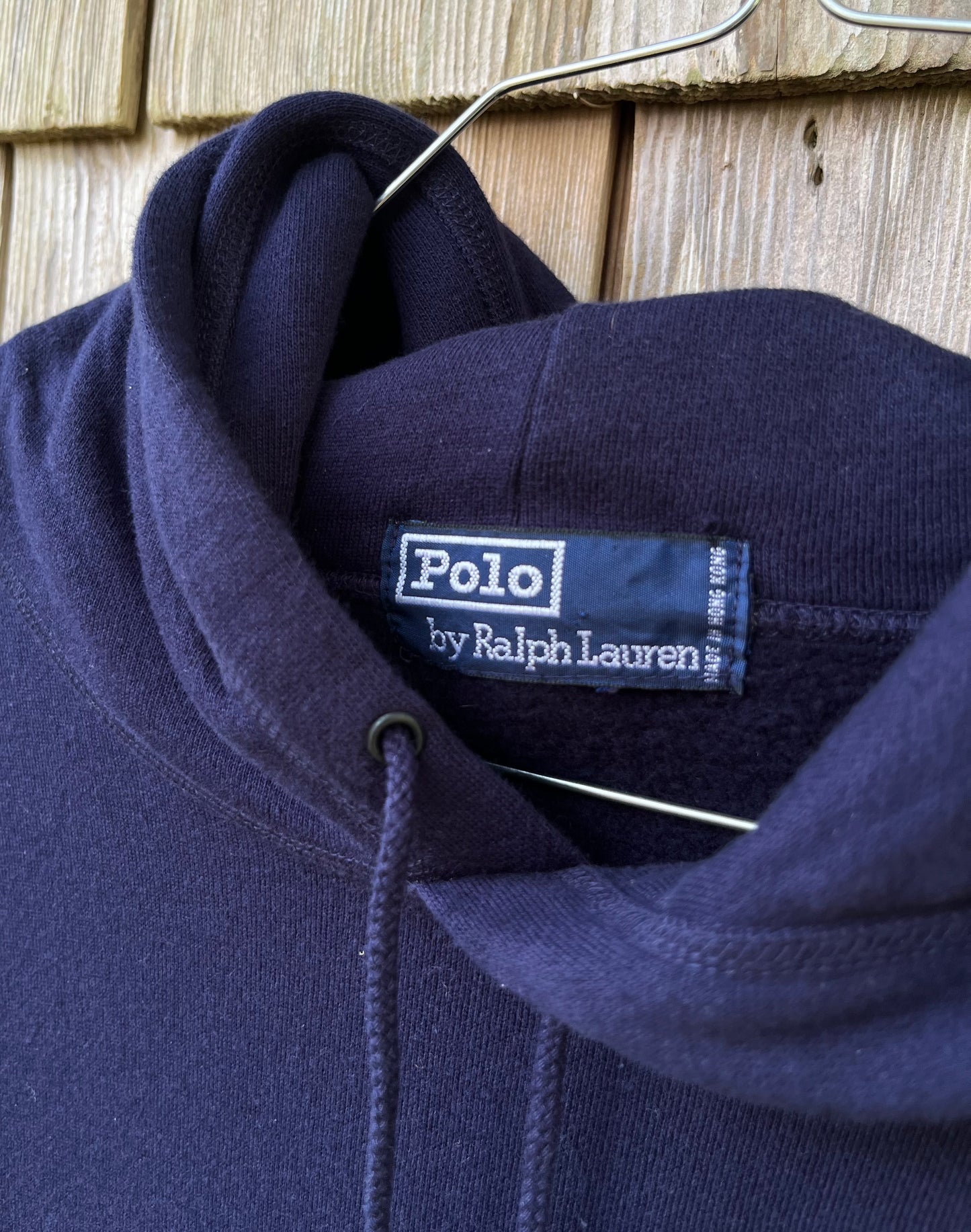 90s Polo Ralph Lauren Hooded Sweatshirt (XL/XXL)