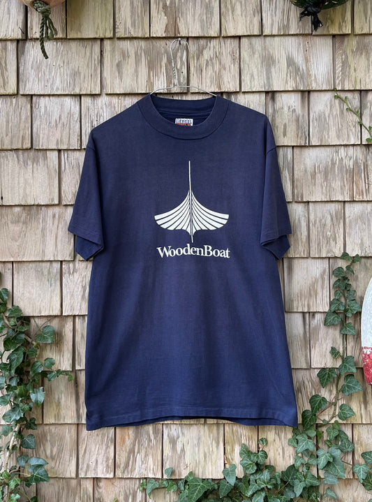 80s WoodenBoat Magazine T-Shirt (M)