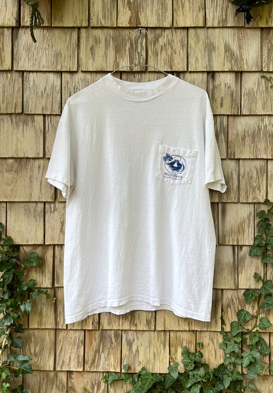90s Micronesia Sport Fishing Ltd. Pocket T-Shirt (M)