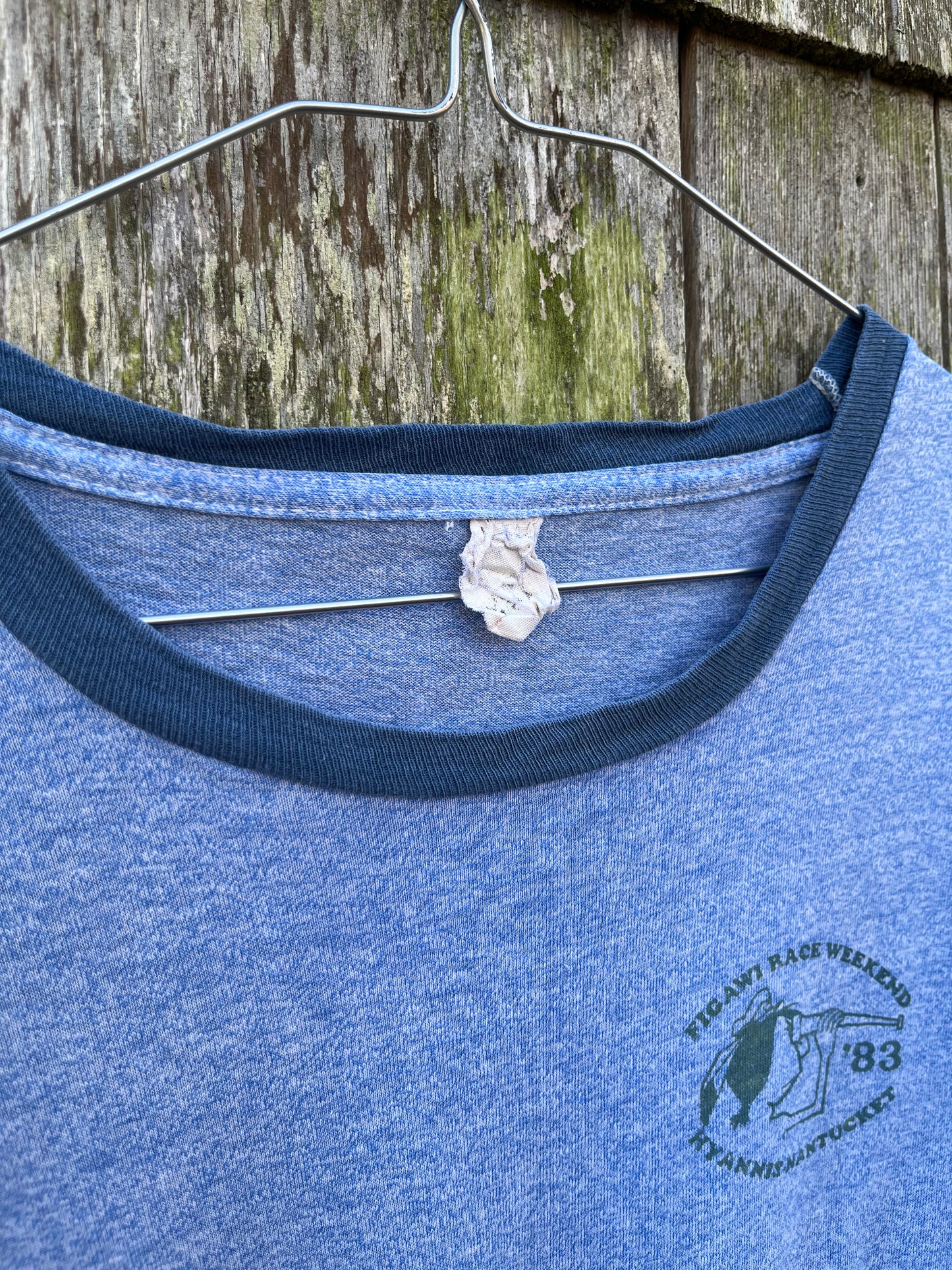 80s Nantucket Figawi Ringer T-Shirt (M)