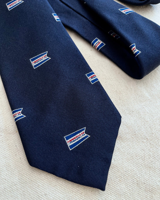 80s America II Cup Challenge Club Pattern Necktie