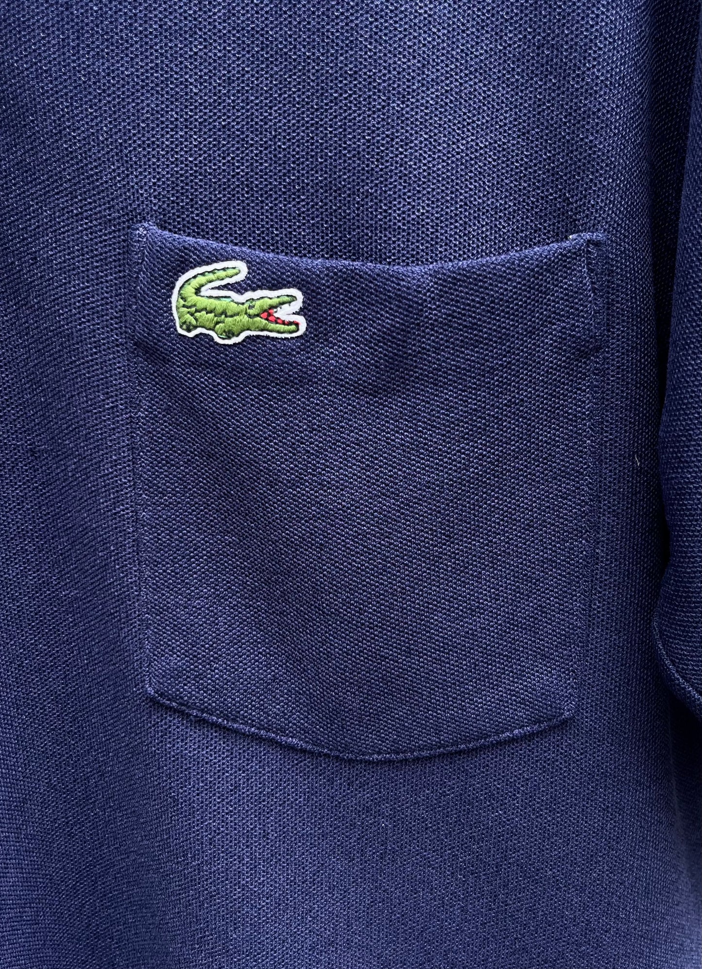 80s Izod Lacoste Pocket Polo Shirt (M)