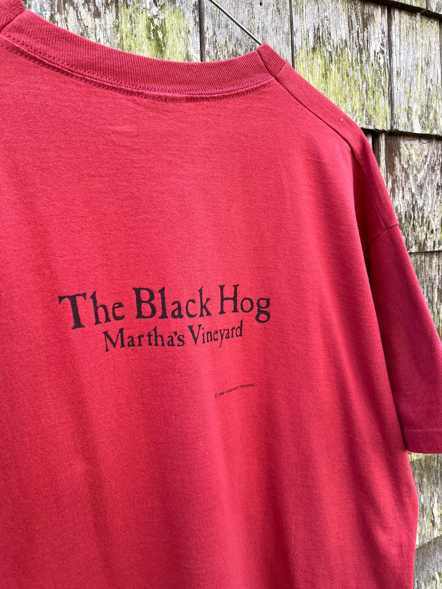 90s The Black Hog Martha’s Vineyard T-Shirt (L/XL)