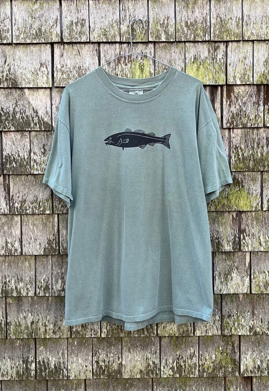 90s The Black Cod Tavern Wellfleet Pigment Dye T-Shirt (L)