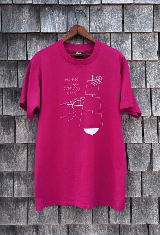 90s Tall Ships Cape Cod Canal T-Shirt