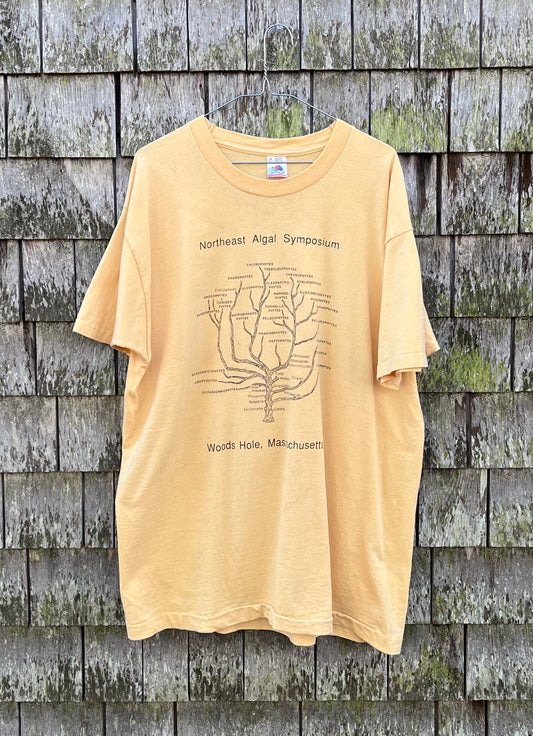 90s Northeast Algal Symposium Woods Hole Oceanographic Institute T-Shirt (L/XL)