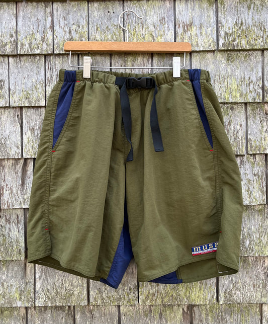 ~00s Rivendell Bicycle Works MUSA Nylon Strap Waist Shorts (L)