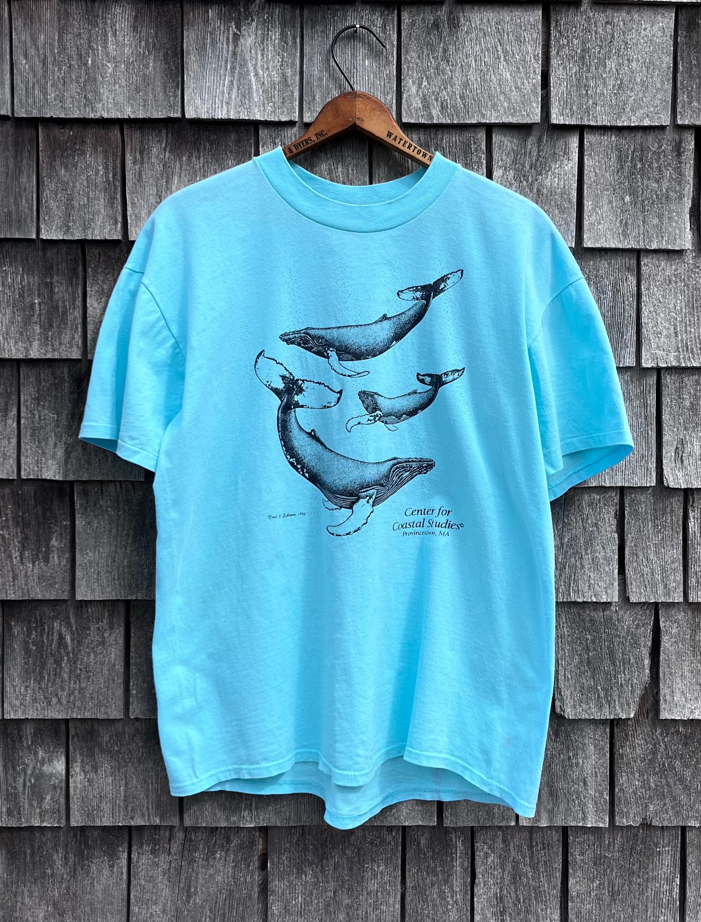90s Center For Coastal Studies Provincetown Right Whales T-Shirt