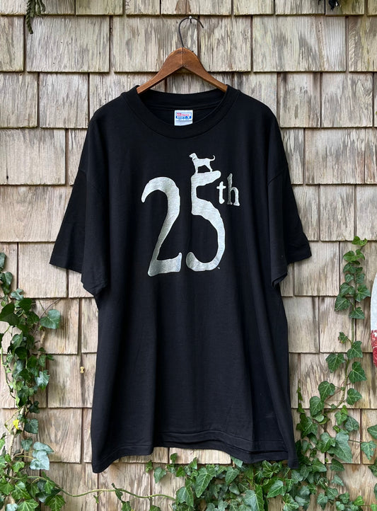 90s The Black Dog 25th Anniversary T-Shirt (XL)