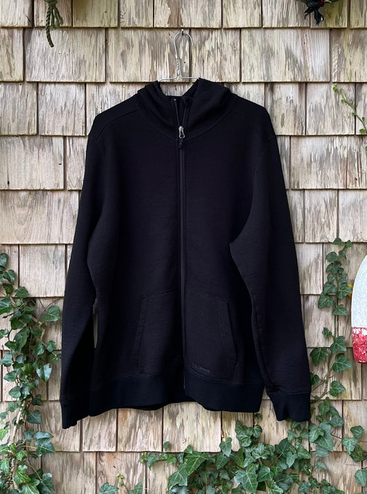 00s L.L. Bean Merino Wool Hooded Sweatshirt (XL)