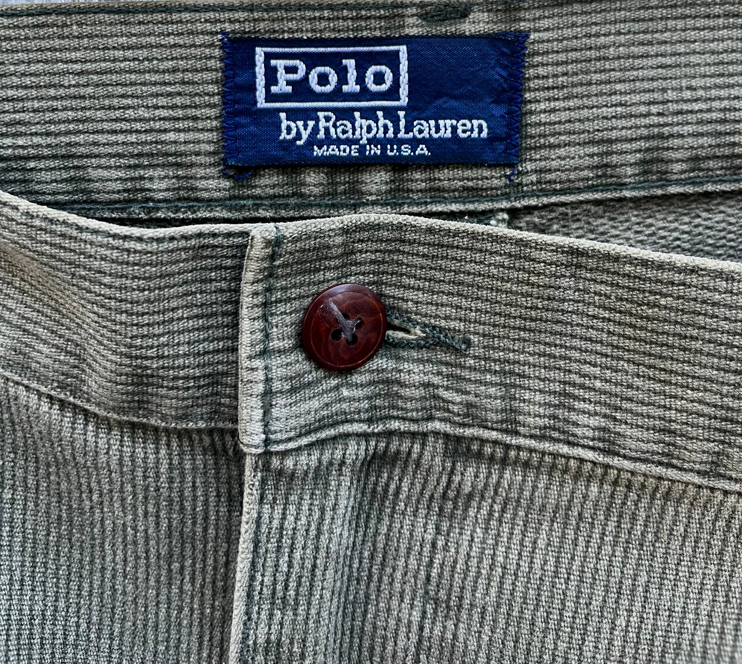 80s Polo Ralph Lauren Fine Wale Corduroy Pants (38/30)