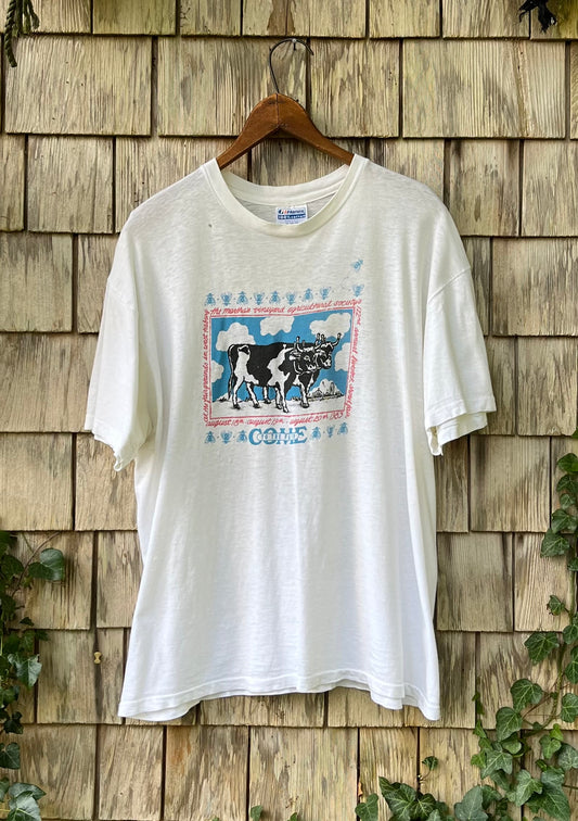 80s Martha’s Vineyard Agricultural Fair T-Shirt (L)