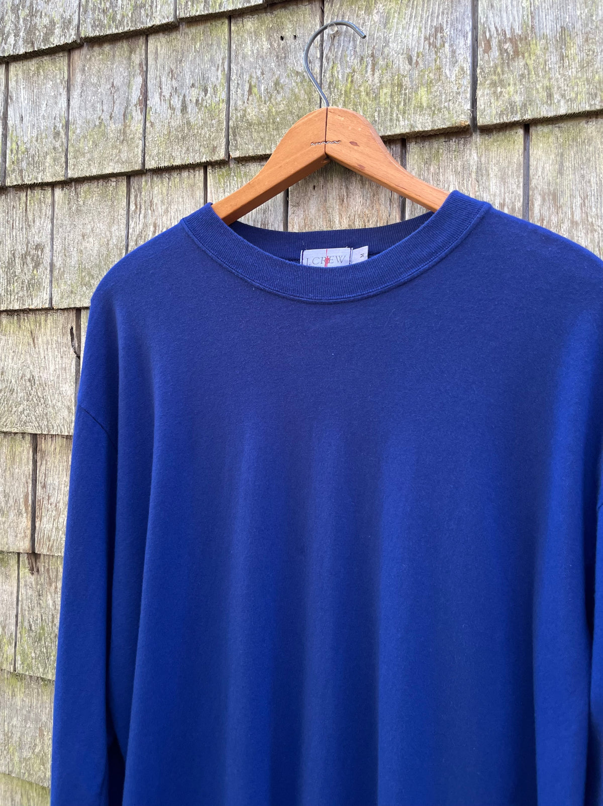 90s J.Crew Long Sleeve Cotton T-Shirt (L)