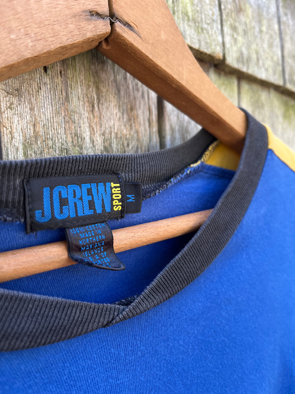 90s J.Crew Sport Long Sleeve Pullover Shirt (M)