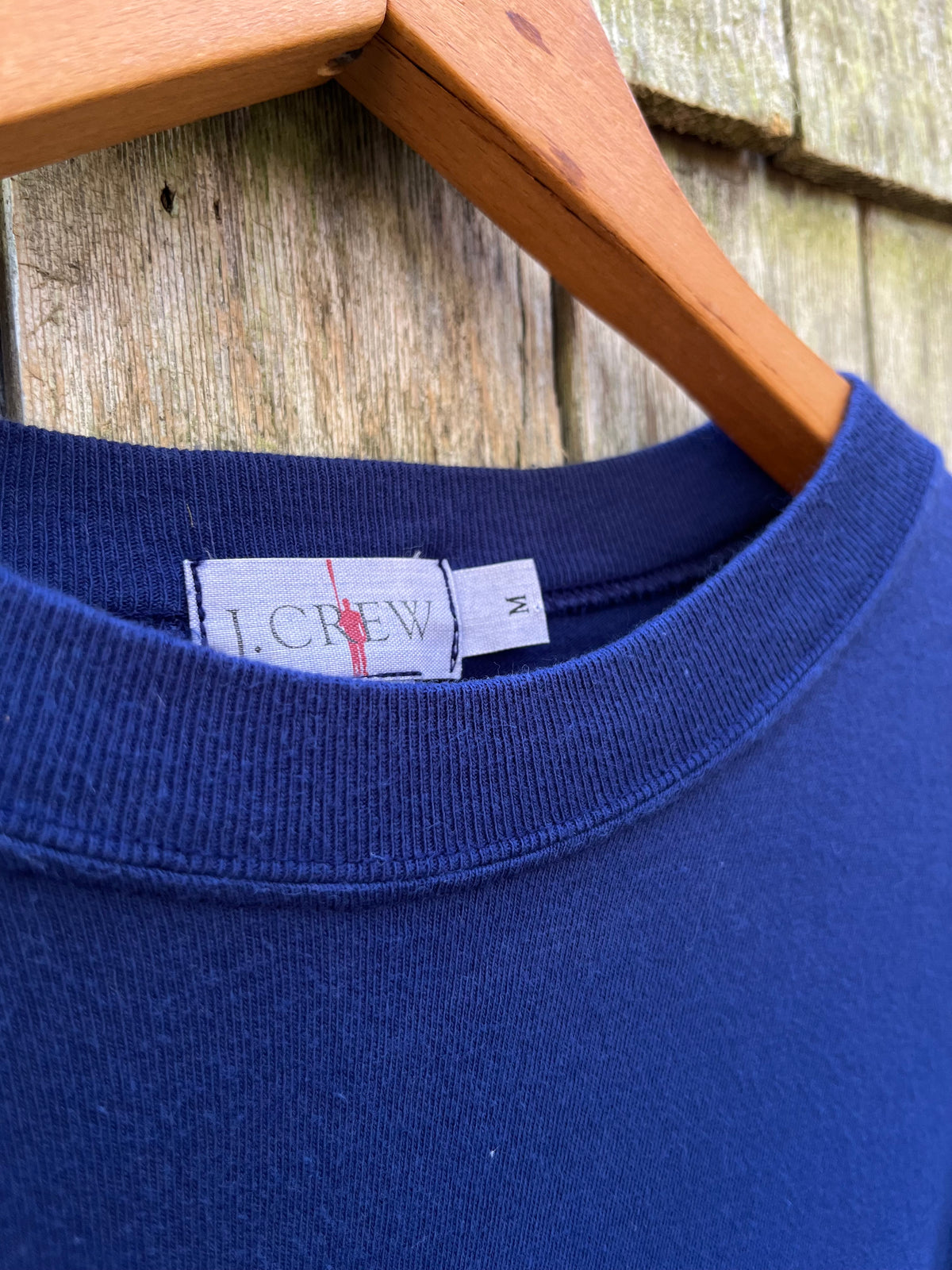 90s J.Crew Long Sleeve Cotton T-Shirt (L)