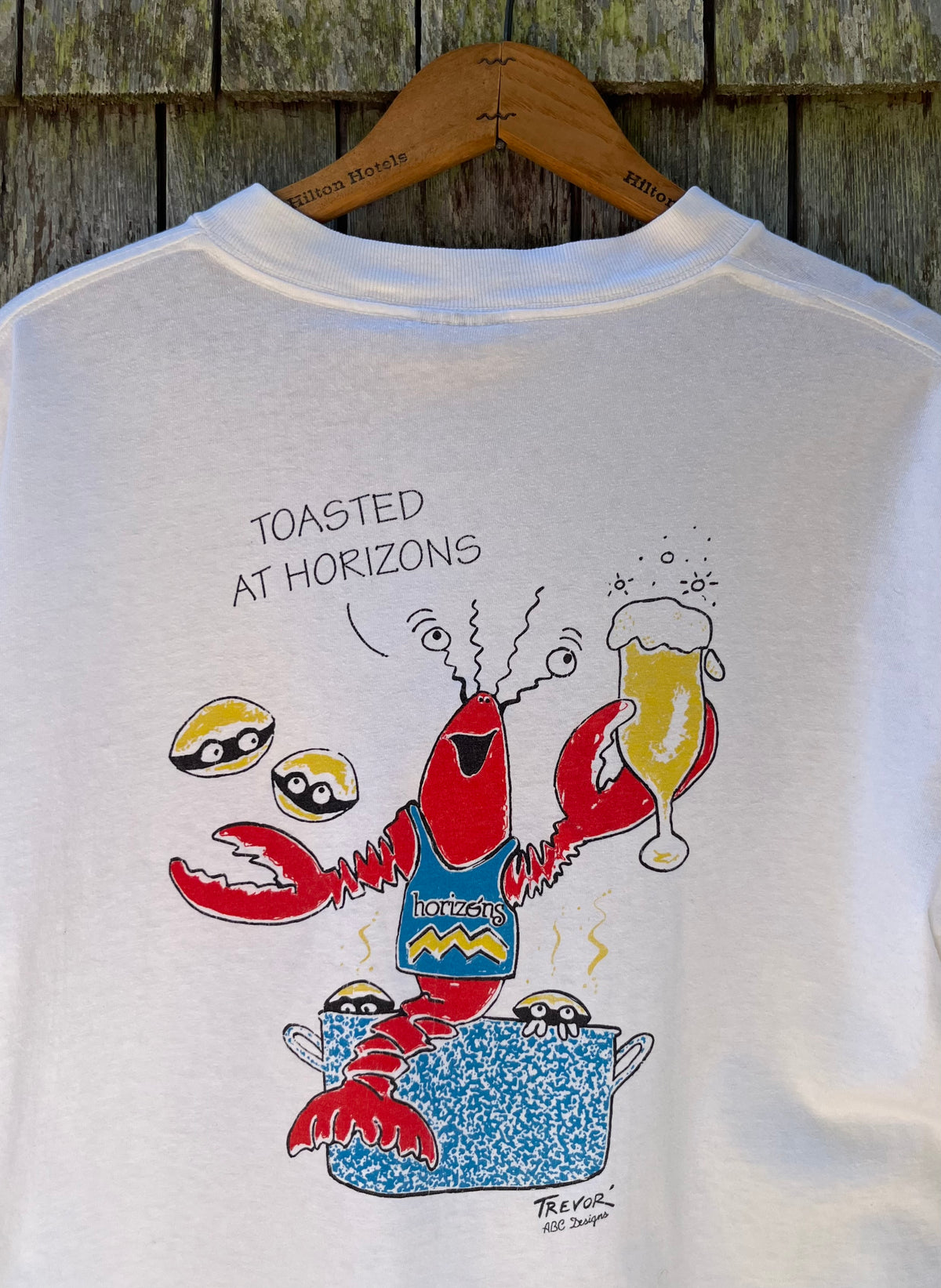 90s Horizons on the Bay Restaurant T-Shirt (L)