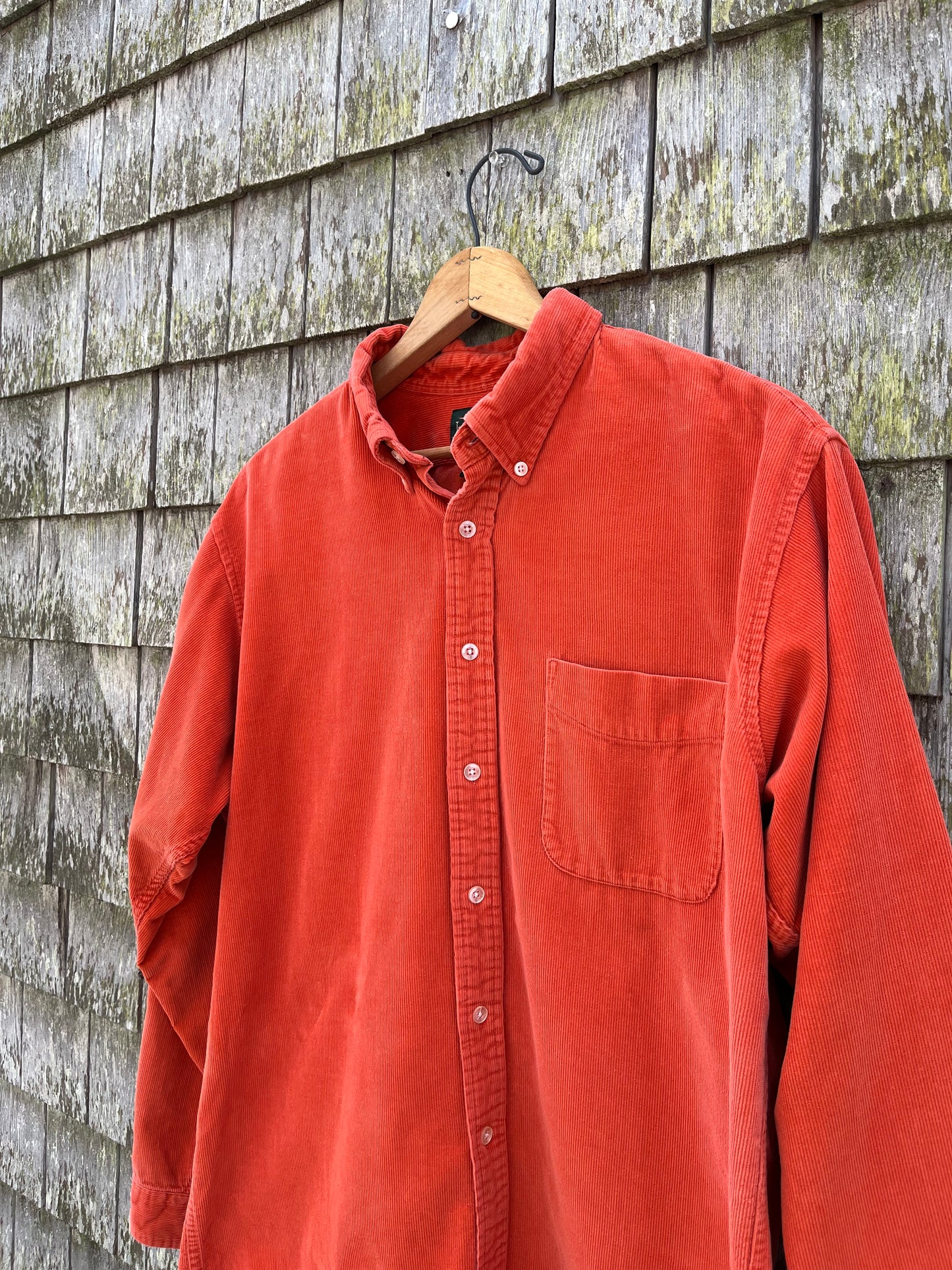 90s J.Crew Corduroy Button Down Shirt (L/XL)