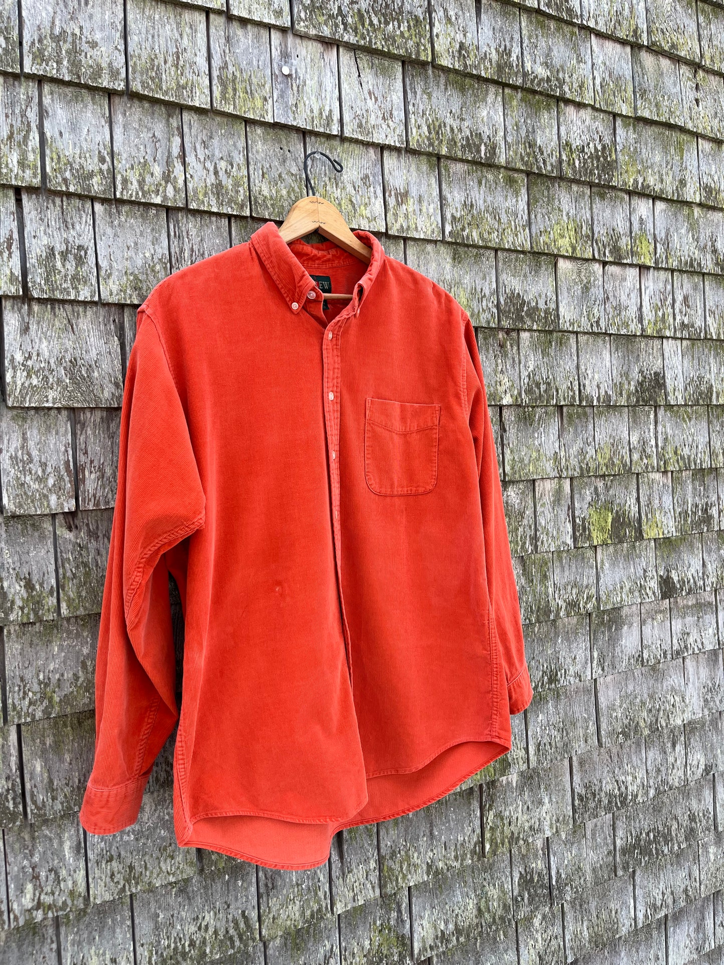 90s J.Crew Corduroy Button Down Shirt (L/XL)