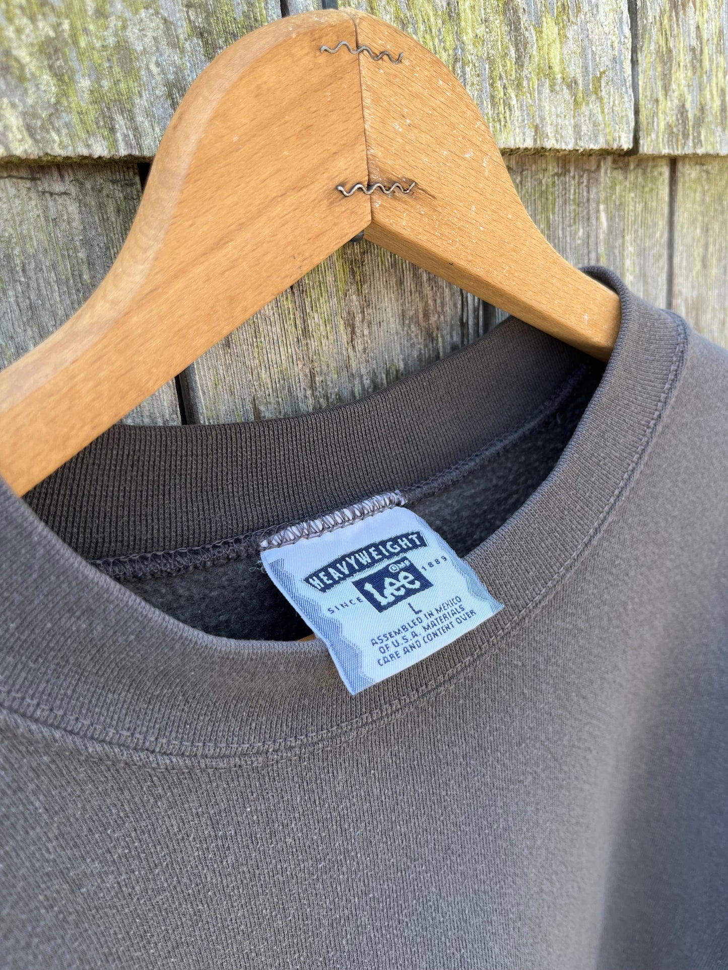 90s J.Crew Embroidered Crewneck Cotton Sweatshirt (L)