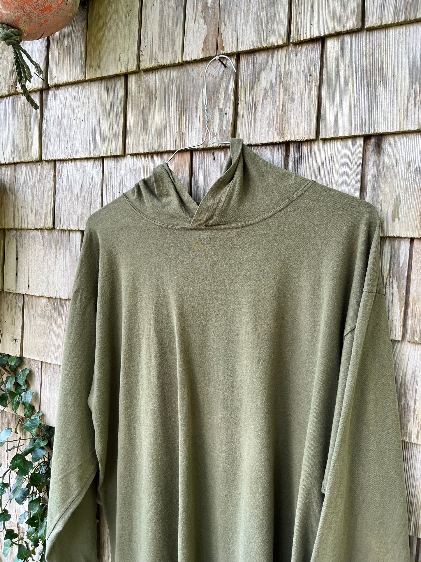 90s GAP Hooded Long Sleeve T-Shirt (L)