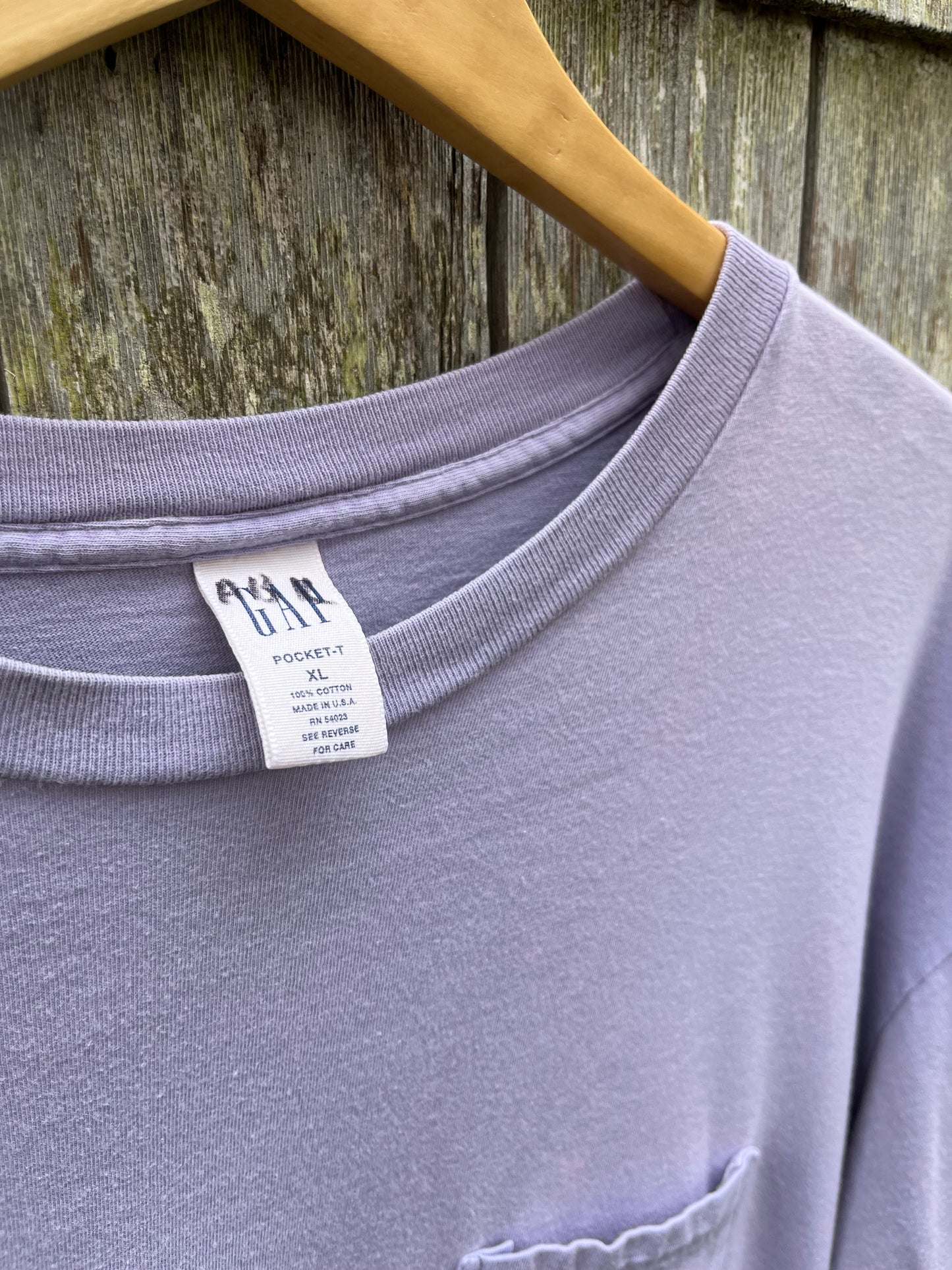 90s GAP Cotton Pocket T-Shirt (XL)