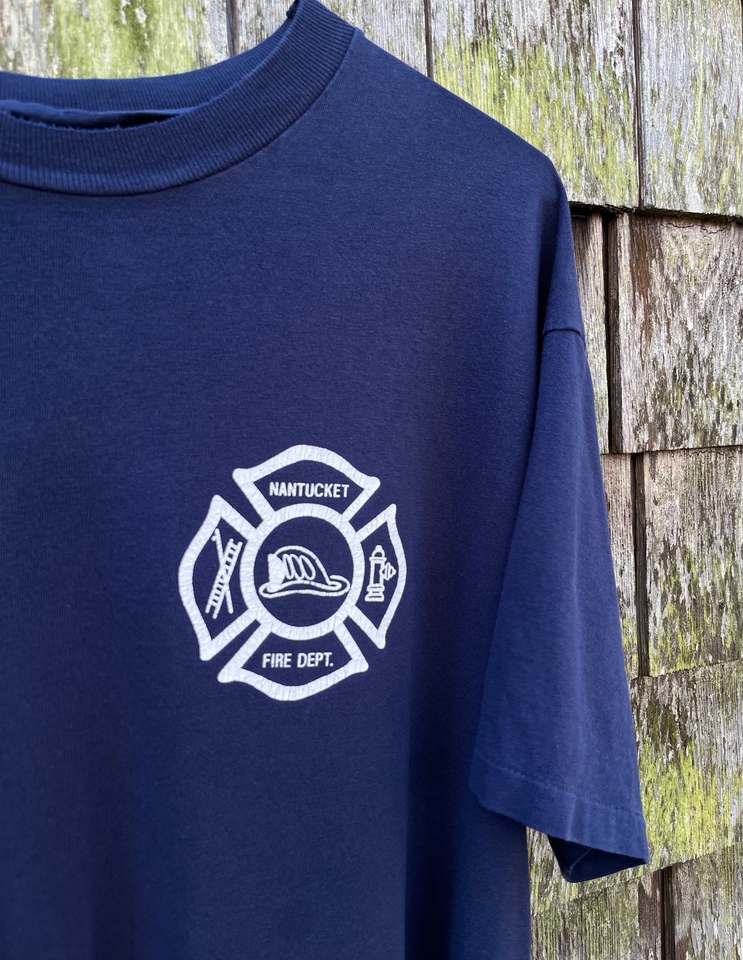 90s Nantucket Fire Department T-Shirt (L)
