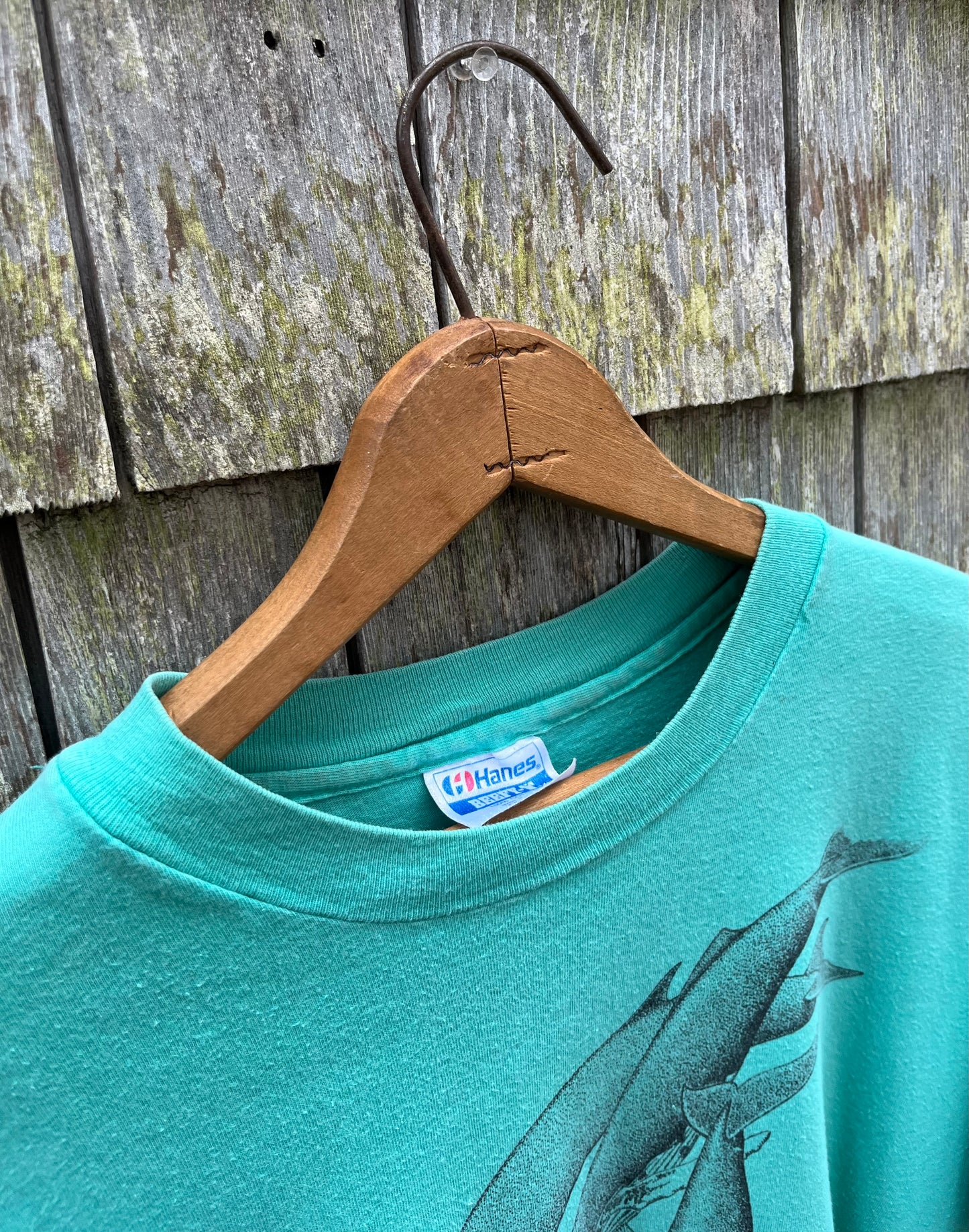 90s Center for Coastal Studies Provincetown Whales T-Shirt (L)