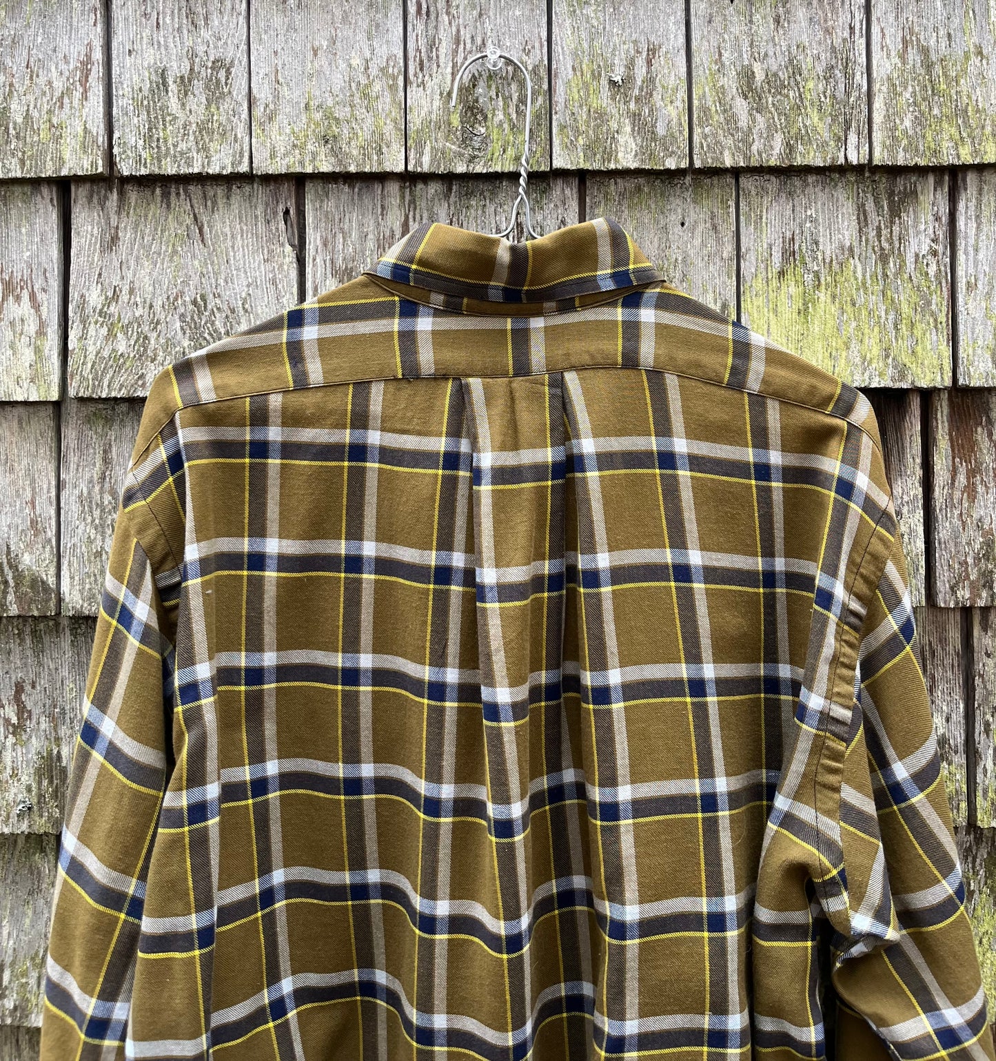 60s Sero Lightweight Brushed Cotton Button Down Shirt (L/XL)