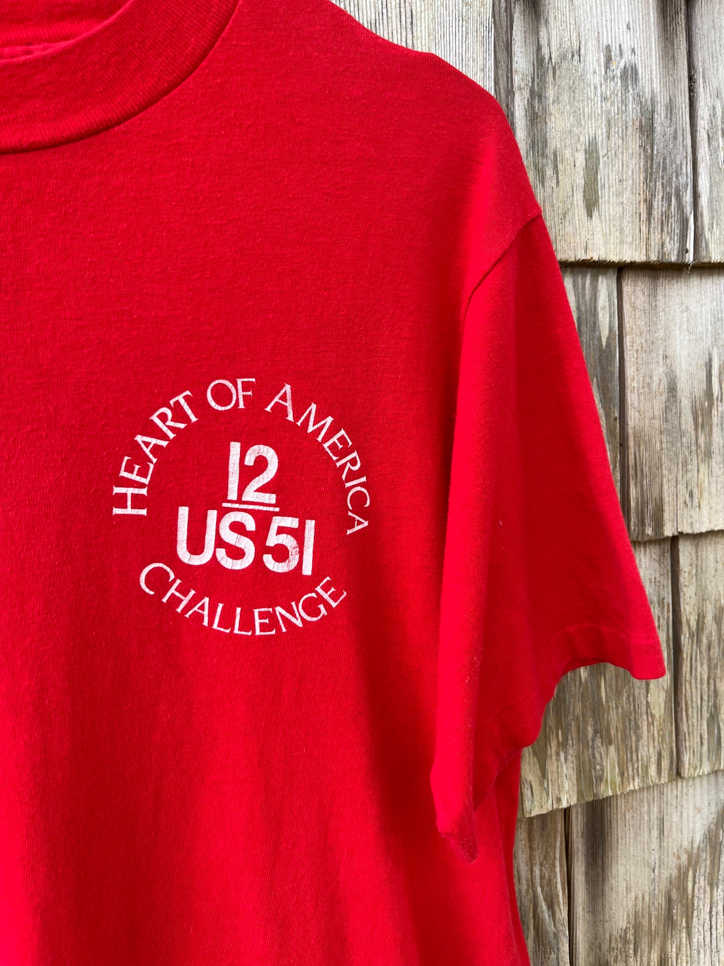 80s Heart of America Americas Cup Sailing T-Shirt (S)