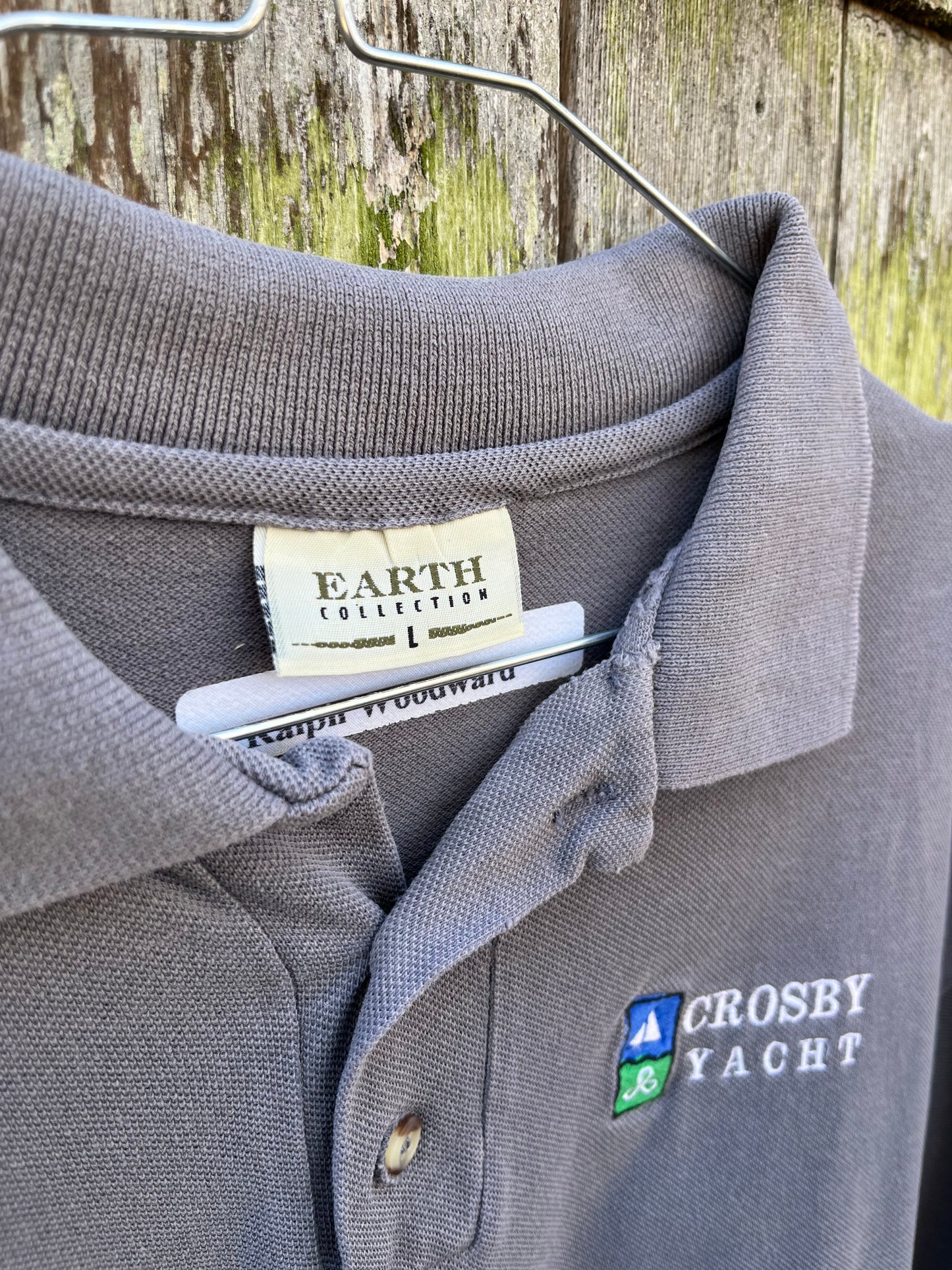 90s Crosby Yachts Osterville Polo Shirt (L/XL)