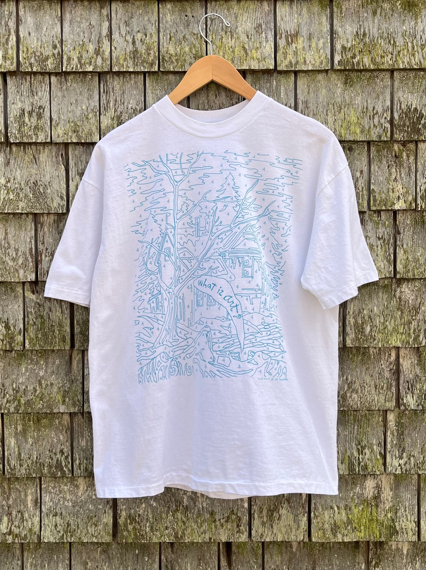 90s Ken Babb ‘What Iz Art?’ Paint by Number T-Shirt (L)