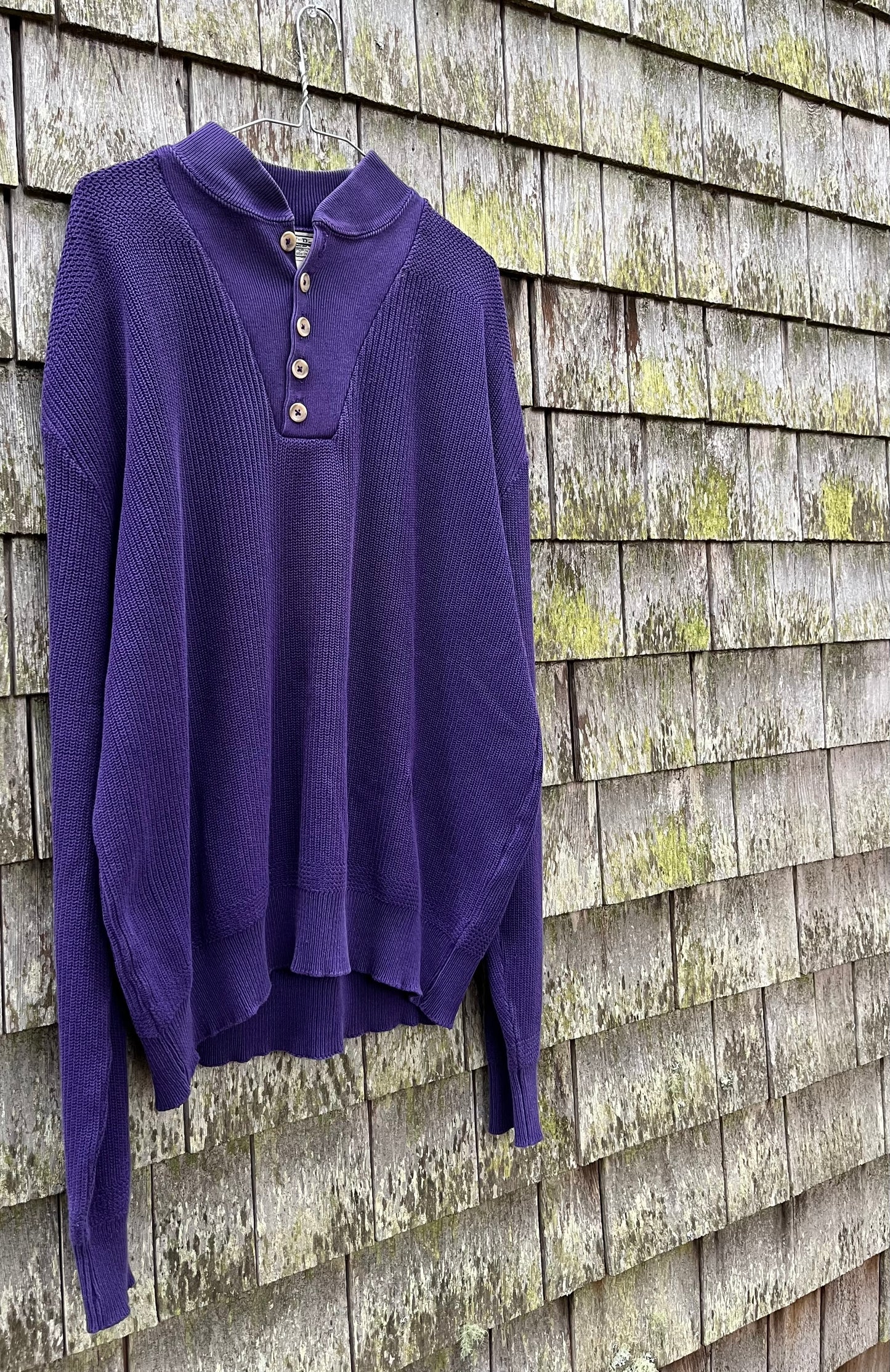 90s L.L. Bean Cotton Fatigue Sweater (XL)