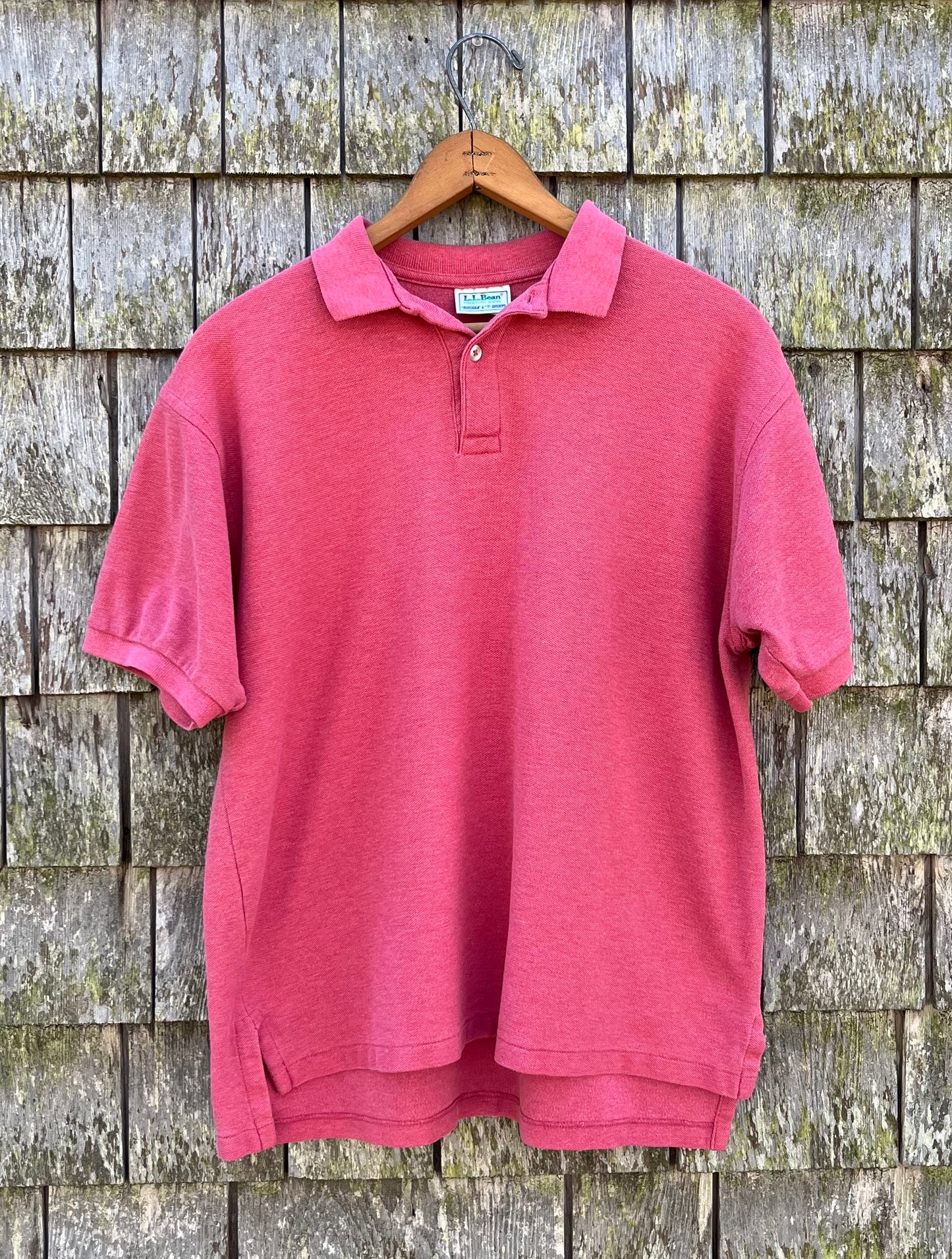 90s L.L. Bean ‘Double L’ Cotton Polo Shirt (M/L)