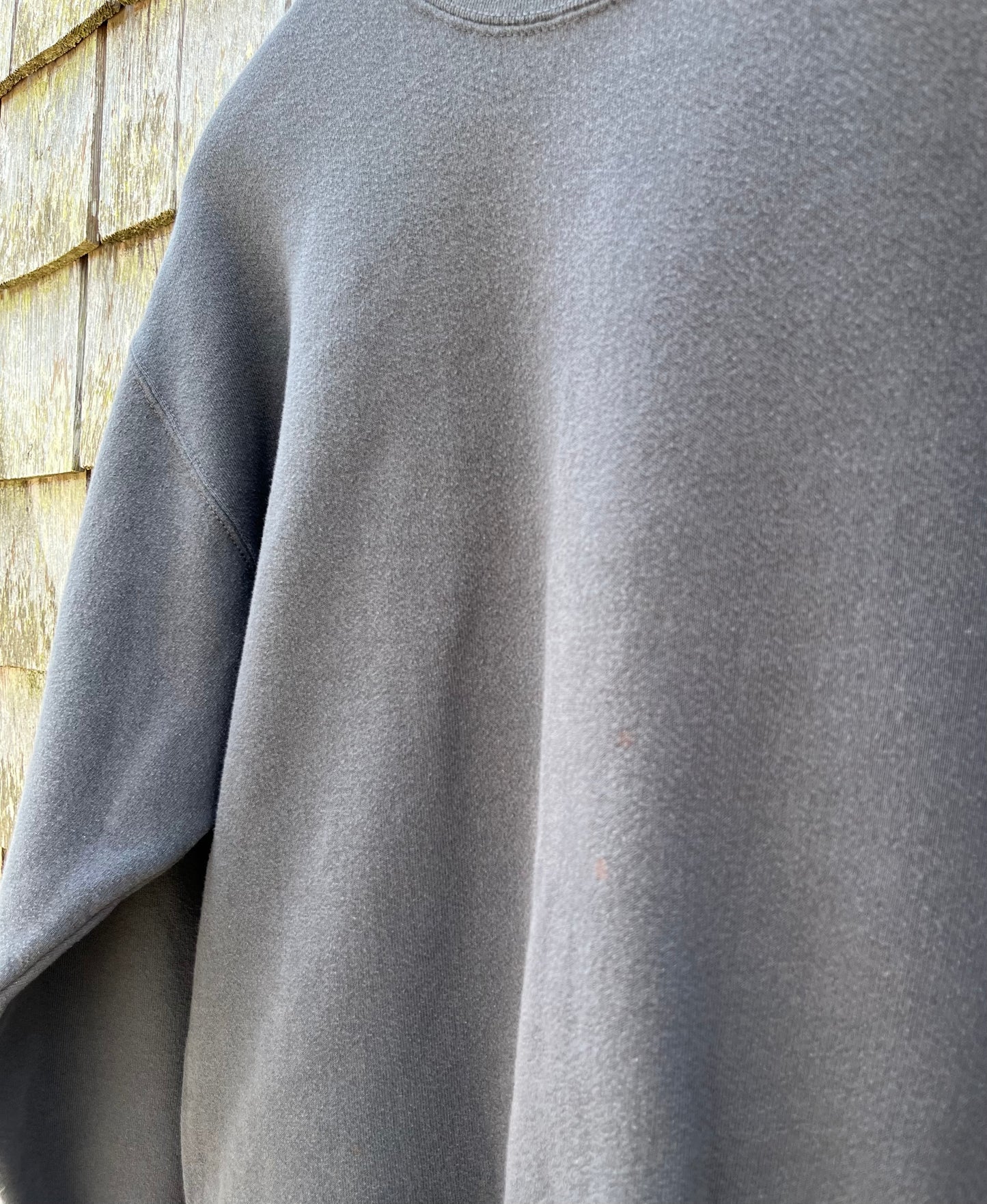 90s J.Crew Embroidered Crewneck Cotton Sweatshirt (L)