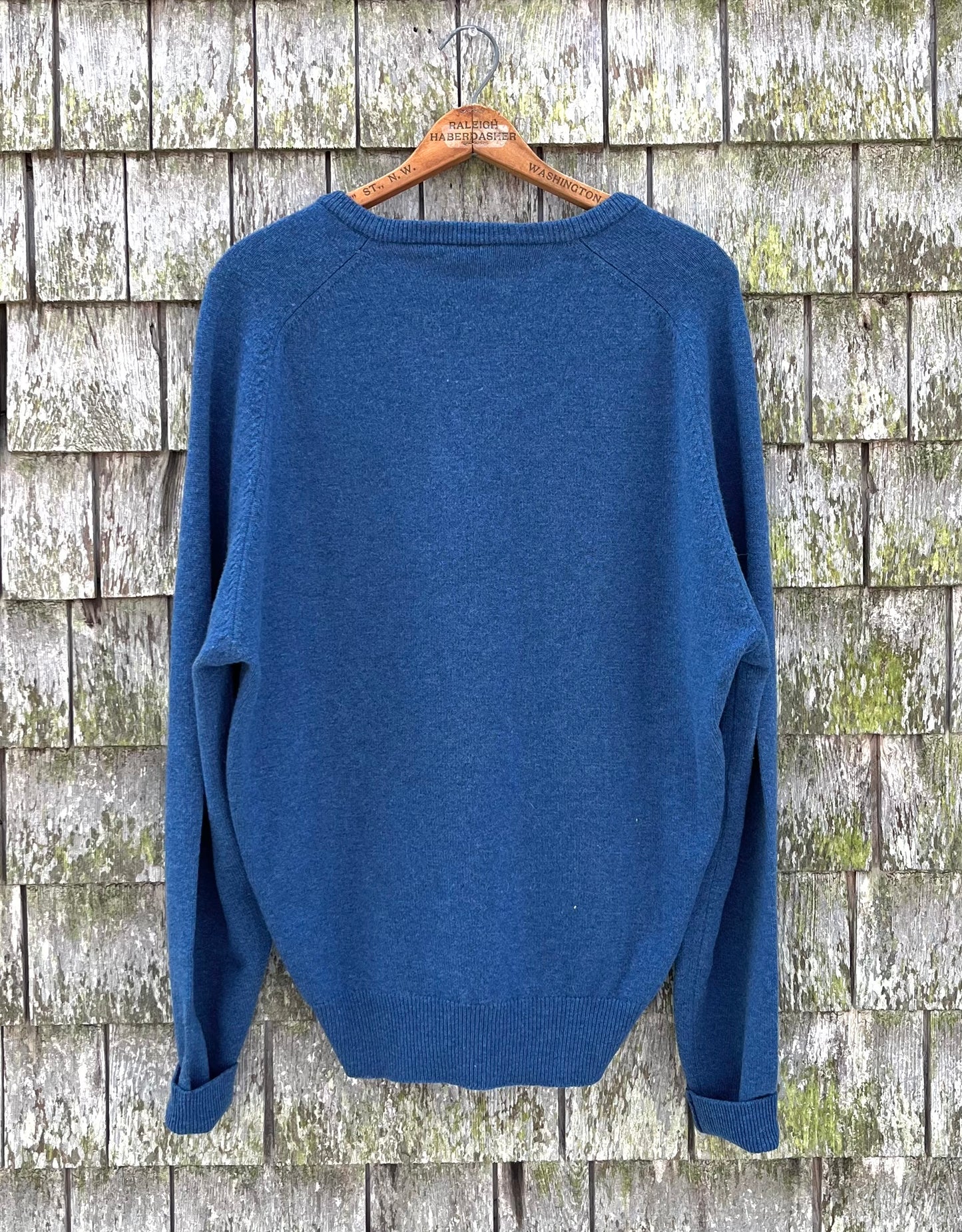 80s Brooks Brothers Wool V-Neck Sweater (L/XL)
