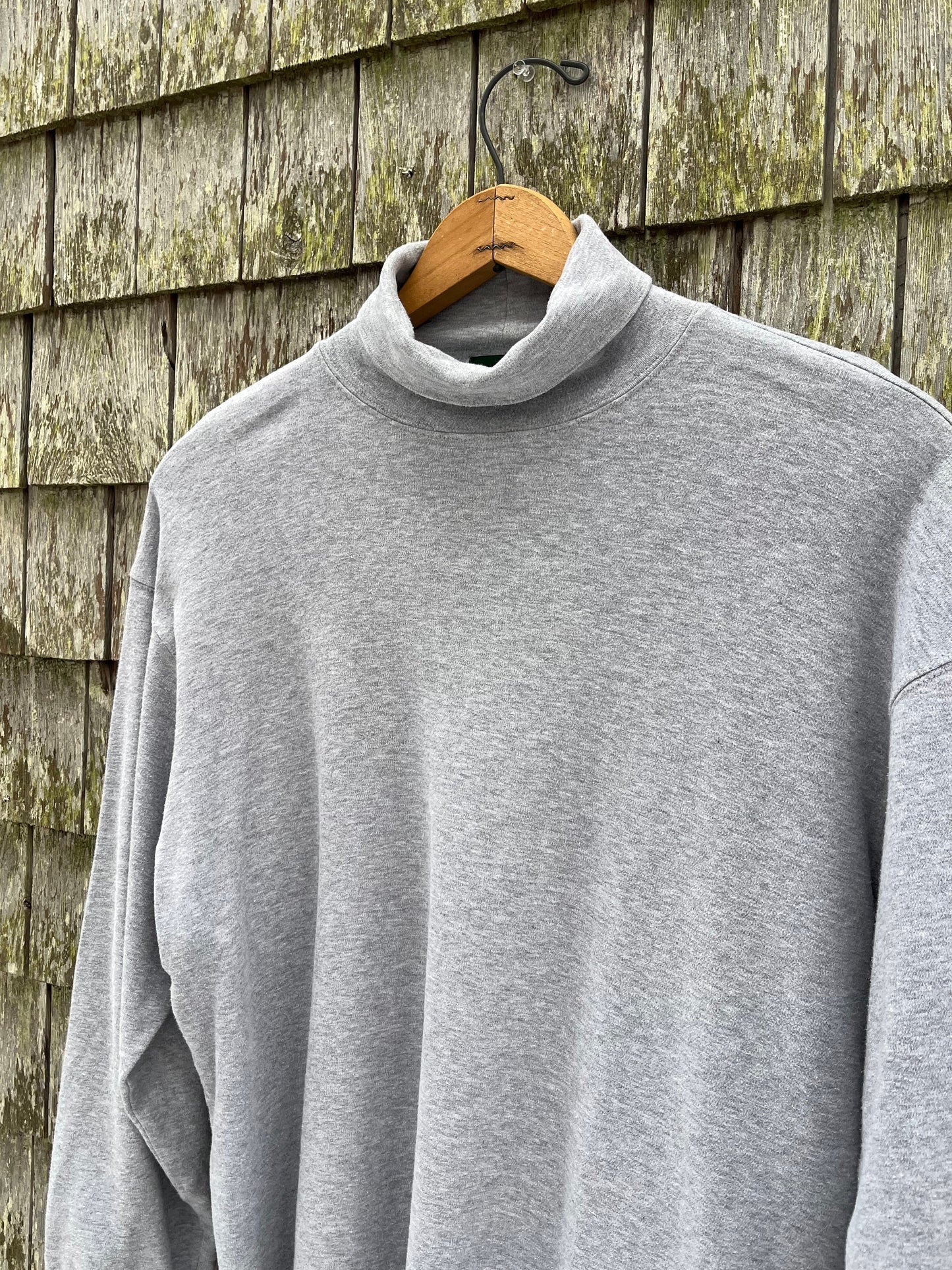 90s J.Crew Cotton Turtleneck Shirt (L)
